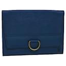 LOUIS VUITTON Epi Jena Clutch Bag Blue M52715 LV Auth th4140 - Louis Vuitton