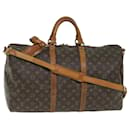 Louis Vuitton Monogram Keepall Bandouliere 50 Boston Bag M.41416 LV Auth 57963