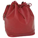 LOUIS VUITTON Epi Noe Bolso de hombro Rojo M44007 LV Auth 57014 - Louis Vuitton