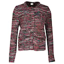 Iro Carene Tweed-Jacke aus mehrfarbigem Acryl und Wolle