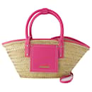 Le Petit Panier Soli Bag - Jacquemus - Neon Pink