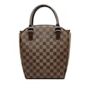 Louis Vuitton Damier Ebene Sarria Seau Canvas Handbag N51284 In sehr gutem Zustand