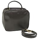 GUCCI Bamboo Hand Bag Patent leather 2way Brown 000 270 0323 auth 57547 - Gucci