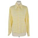 Yellow/White Checkered Charlie Longsleeve Shirt - Joseph