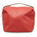 Loewe Red Leather Handbag