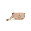 Gucci Leather Bamboo Lock Crossbody Bag  Leather Crossbody Bag in Good condition