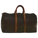 Louis Vuitton-Monogramm Keepall 50 Boston Bag M.41426 LV Auth 59194