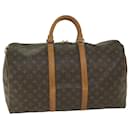 Louis Vuitton-Monogramm Keepall 50 Boston Bag M.41426 LV Auth 58903