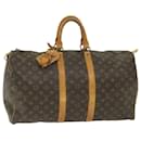 Louis Vuitton-Monogramm Keepall 50 Boston Bag M.41426 LV Auth 58904