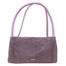 Staud Lilac Crystal Embellished Penny Shoulder Bag - Autre Marque