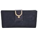 Gucci Continental Wallet in Black GG Canvas
