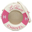 Chanel Weiße La Pausa Umhängetasche