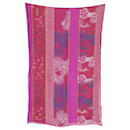 Bufanda con estampado de cachemira y flores de Etro en seda multicolor