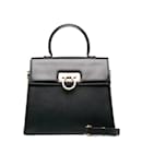 Leather Gancini Handbag E-21 0536 - Salvatore Ferragamo