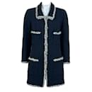 9K$ Nova jaqueta de tweed com acabamento em corrente metálica - Chanel