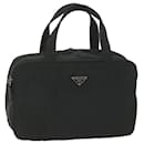 PRADA Hand Bag Nylon Black Auth bs9917 - Prada
