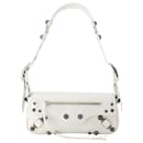 Bolsa de ombro Le Cagole Sling XS - Balenciaga - Couro - Optic White