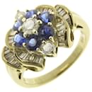 [LuxUness] 18K Sapphire Diamond Ring  Metal Ring in Excellent condition - & Other Stories