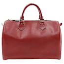 Louis Vuitton Epi Speedy 30 Leather Shoulder Bag M43007 in Fair condition