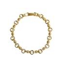 Gold Lanvin Gold-Tone Chain Bracelet