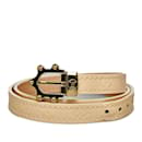 Bracelet marron Louis Vuitton Monogram Vernis Triple Tour