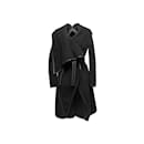 Manteau noir Gareth Pugh Wrap Taille US S - Autre Marque