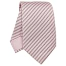 Pink Hermes Circuit Cars Silk Necktie - Hermès