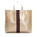Hellbraune Gucci Gucci x COMME des GARCONS Shopper-Tasche