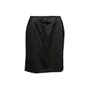 Vintage Charcoal Chanel Fall/Winter 1997 Skirt size FR 44