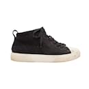 Black & White James Perse Wool High-Top Sneakers Size 38 - Autre Marque
