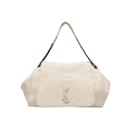 White Saint Laurent Leather Nolita Bag