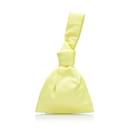 Gelbe Bottega Veneta Mini Twist Clutch Bag