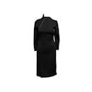 Vintage Black Geoffrey Beene Long Sleeve Dress Size US S - Autre Marque