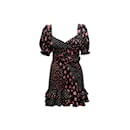 Black & Multicolor For Love & Lemons Floral Print Dress Size M - Autre Marque