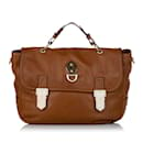 Borsa a tracolla in pelle Tillie gelso marrone - Mulberry