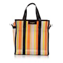 Petit sac à main en maille Balenciaga Bazar Shopper orange