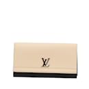 Black Louis Vuitton Lockme II Wallet