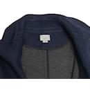Navy Grey by Jason Wu Long Wool Coat Size US 4 - Autre Marque