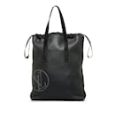 Black Louis Vuitton Taurillon Light Cabas Tote Bag
