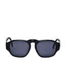Black Chanel Square Tinted Sunglasses