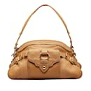 Brown Celine Leather Shoulder Bag - Céline