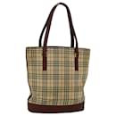 BURBERRY Nova Check Sacola Lona Bege Auth 59255 - Burberry