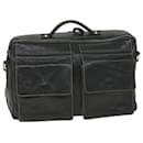 BALLY Business Bag Leather Black Auth bs9840 - Bally