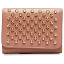 Christian Louboutin Portefeuille Marcorn Spike rose