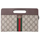 Gucci Ophidia GG Supreme Belt Bag in Brown Canvas