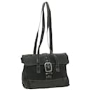 PRADA Shoulder Bag Nylon Black Auth bs9825 - Prada