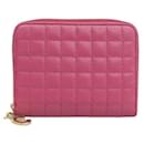 Quilted Compact Zip Coin Purse U 9P 1139 - Céline