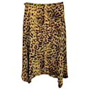 Stella McCartney Naya Midi Skirt in Animal Print Silk - Stella Mc Cartney