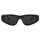 Balenciaga Dynasty D-Frame Sunglasses in Black Acetate