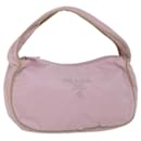 PRADA Shoulder Bag Nylon Pink Auth am5230 - Prada